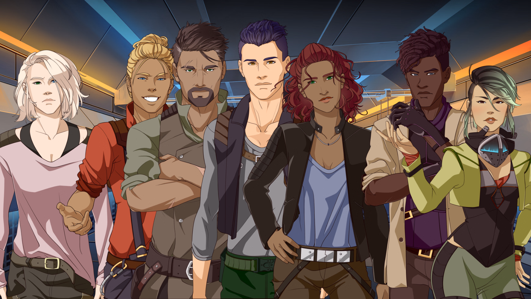 VN Ren'Py Abandoned Stellar Renegades [v1.11b] [Misszaius]