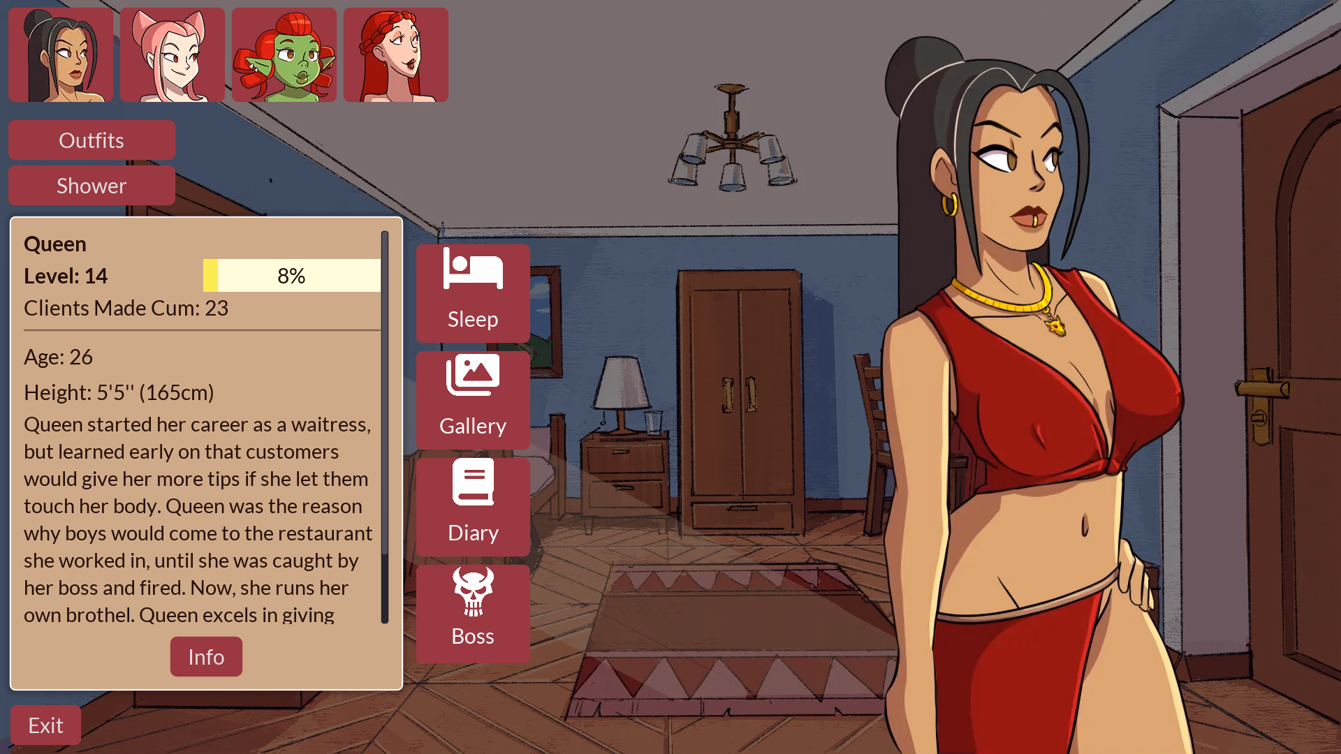 Godot Completed Queen's Brothel [v1.13.0] [DPMaker]