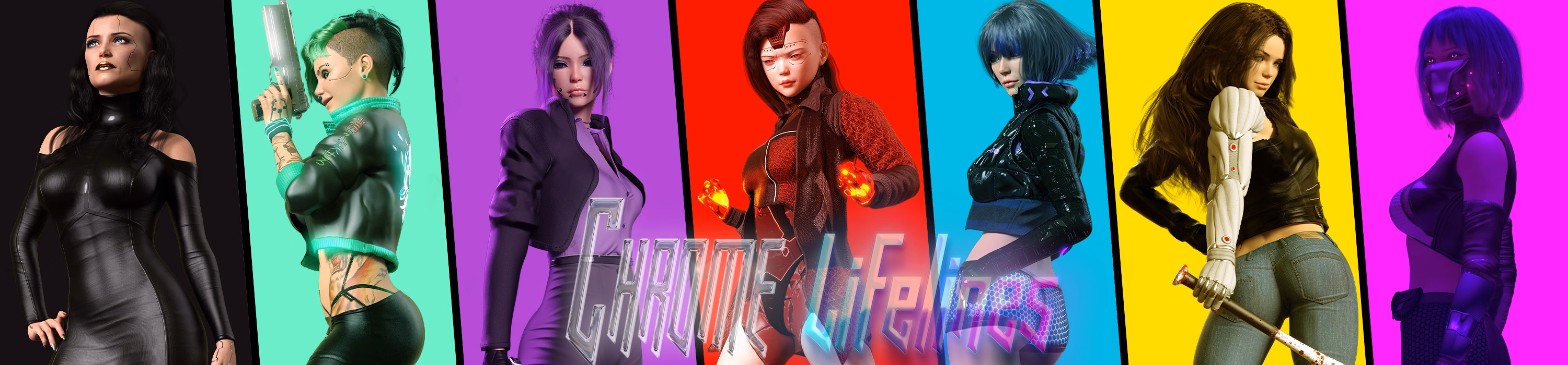 VN Ren'Py Abandoned Chrome Lifelines-Chapter 1 [Ch 1 Part 2] [zTi Creations]