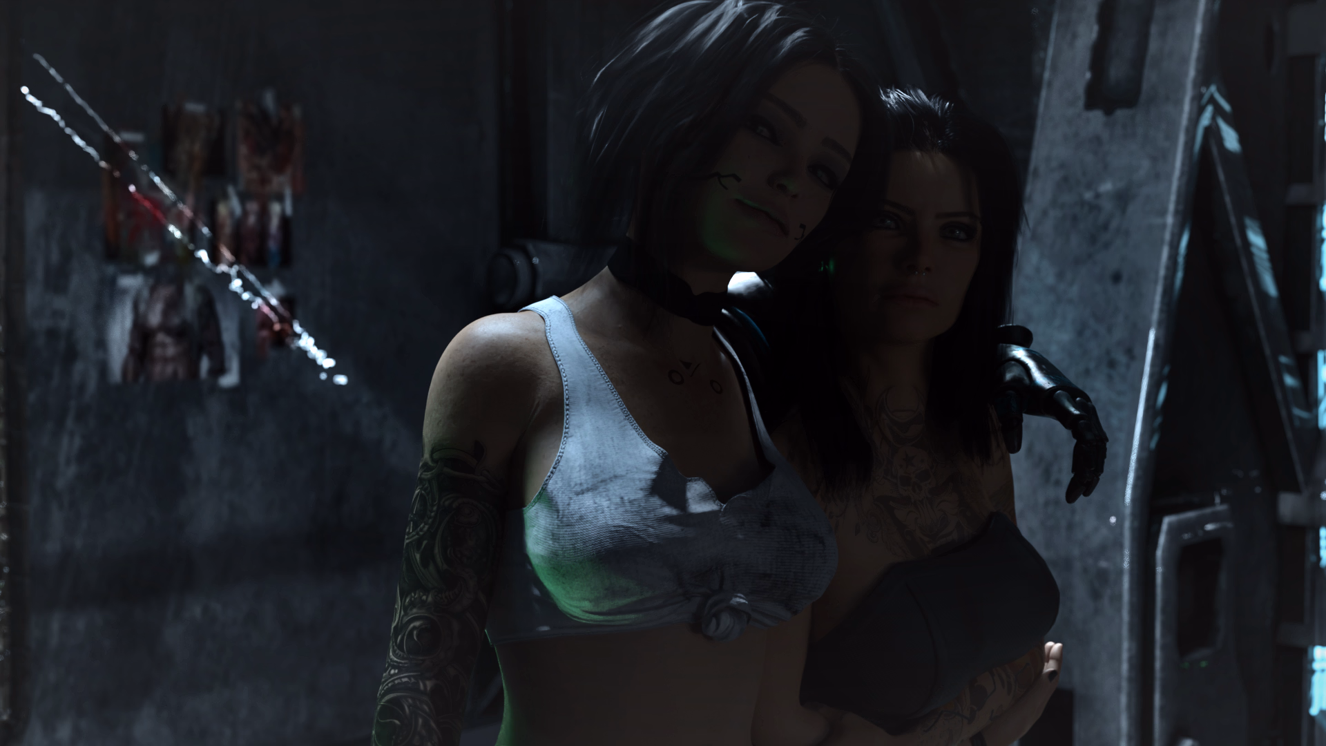 VN Ren'Py Abandoned Chrome Lifelines-Chapter 1 [Ch 1 Part 2] [zTi Creations]