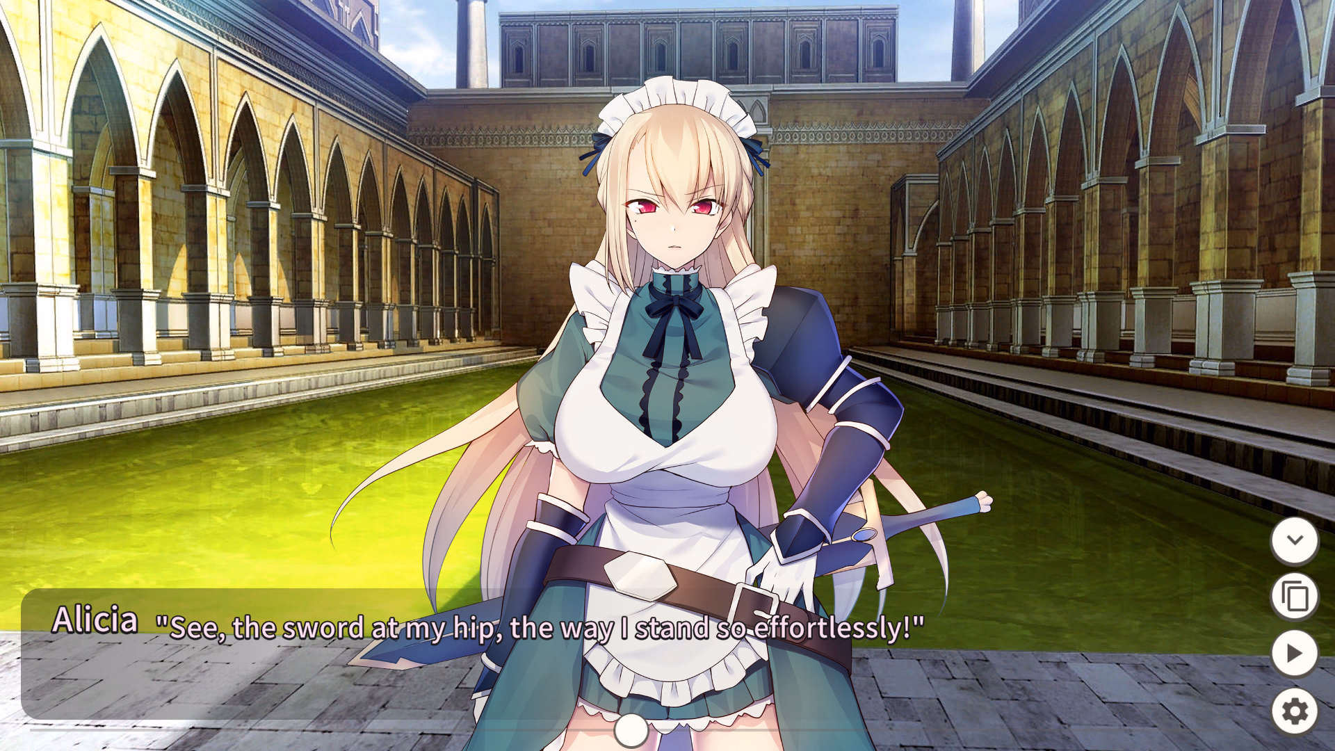 VN Unity Completed Maid Knight Alicia [Final] [AleCubicSoft]