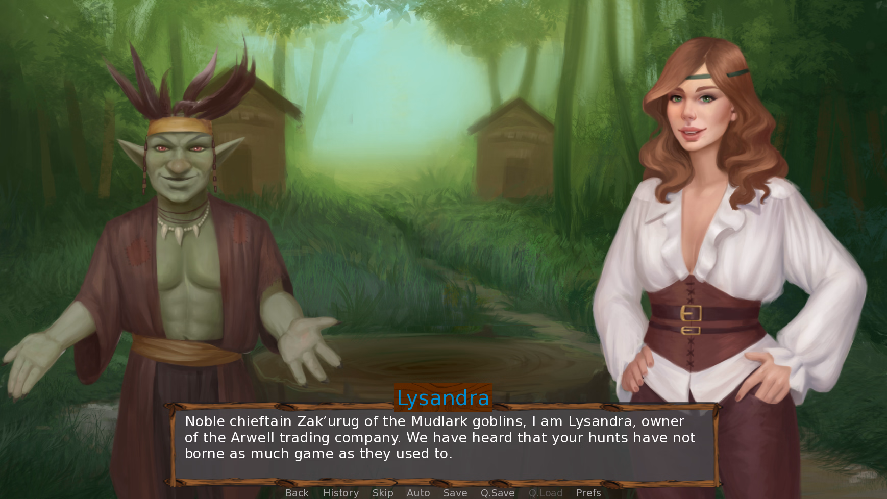 VN Ren'Py Lysandra and the Goblins [v0.9] [Periapt]