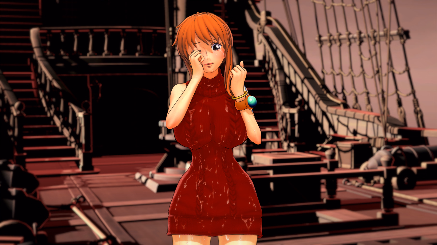VN Ren'Py Abandoned One Piece: Lost at Sea [v0.1a] [Dochino]