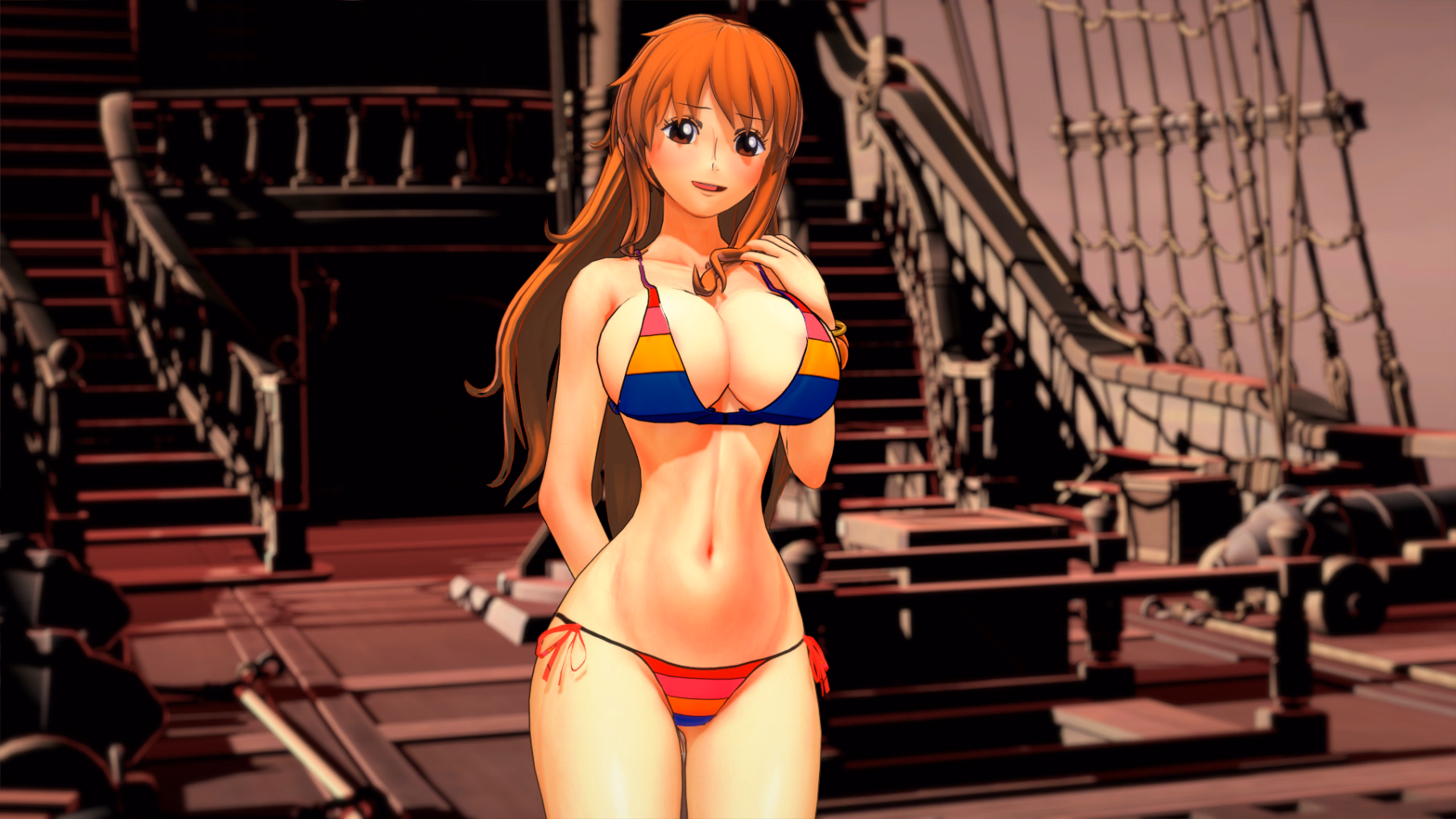 VN Ren'Py Abandoned One Piece: Lost at Sea [v0.1a] [Dochino]