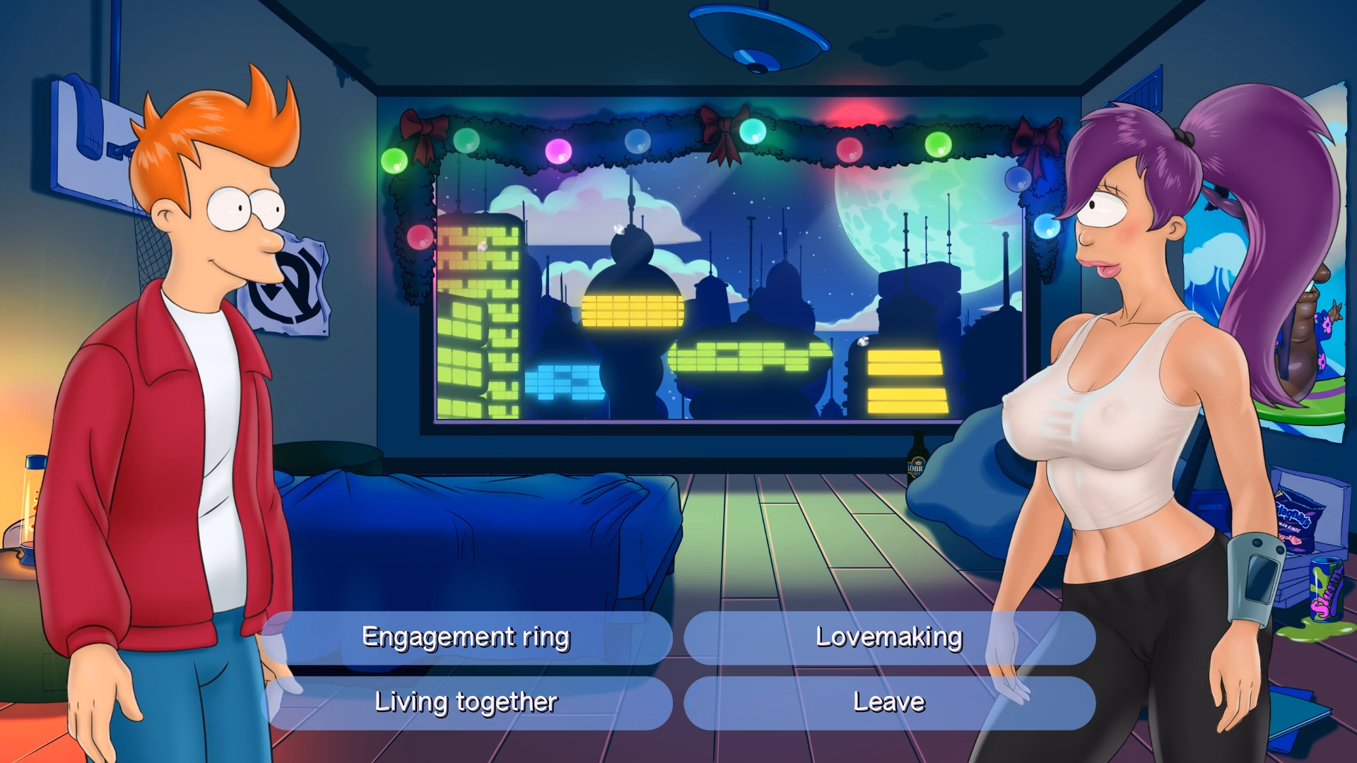 Ren'Py Abandoned Futurama: Lust in Space [v0.2.3] [Do-Hicky Games]