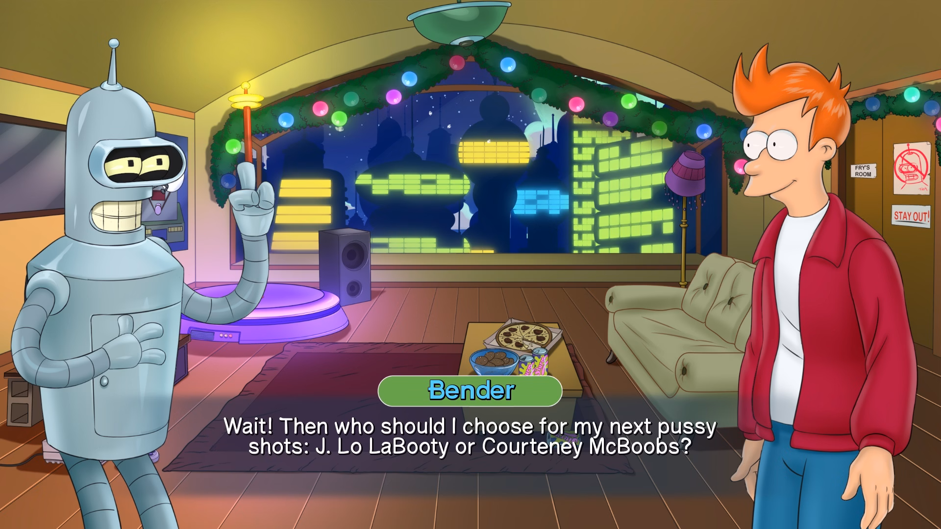 Ren'Py Abandoned Futurama: Lust in Space [v0.2.3] [Do-Hicky Games]