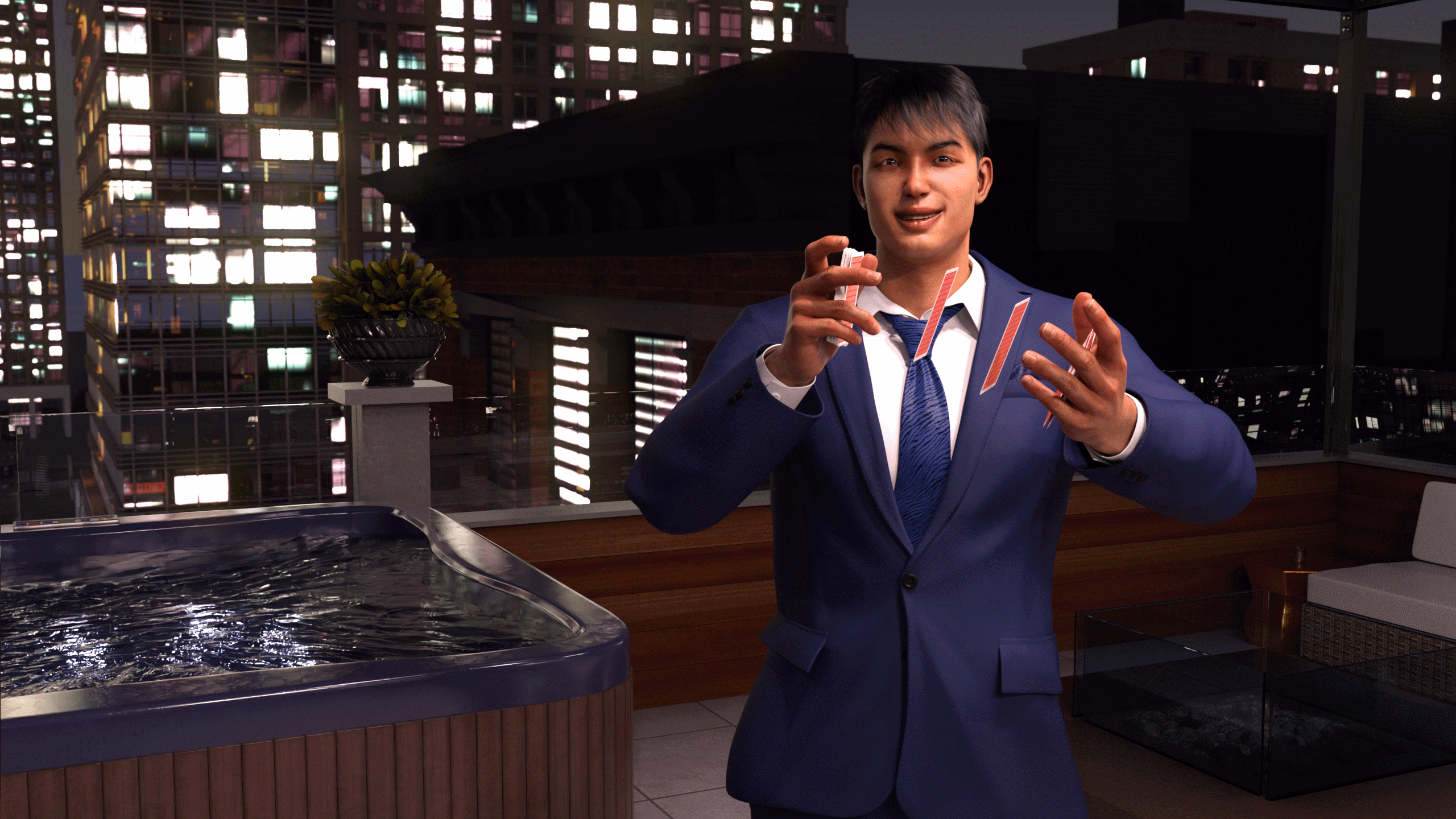 Ren'Py Abandoned Gentlemen's Strip Poker [v1.0.0a] [Romantisoft]