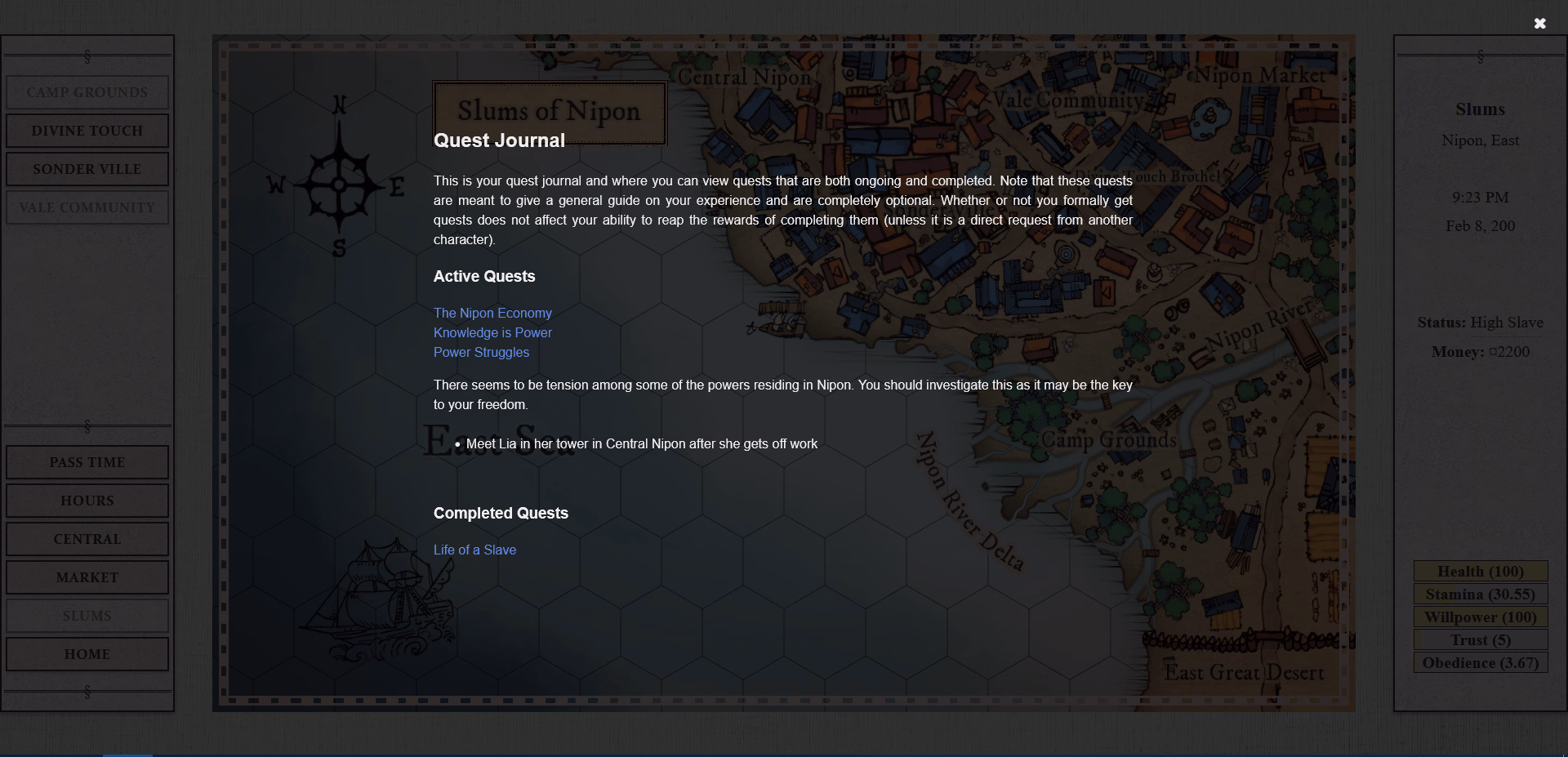 HTML Abandoned Free Cities: Origins [v0.0.2.2.7] [Mimus Studios]