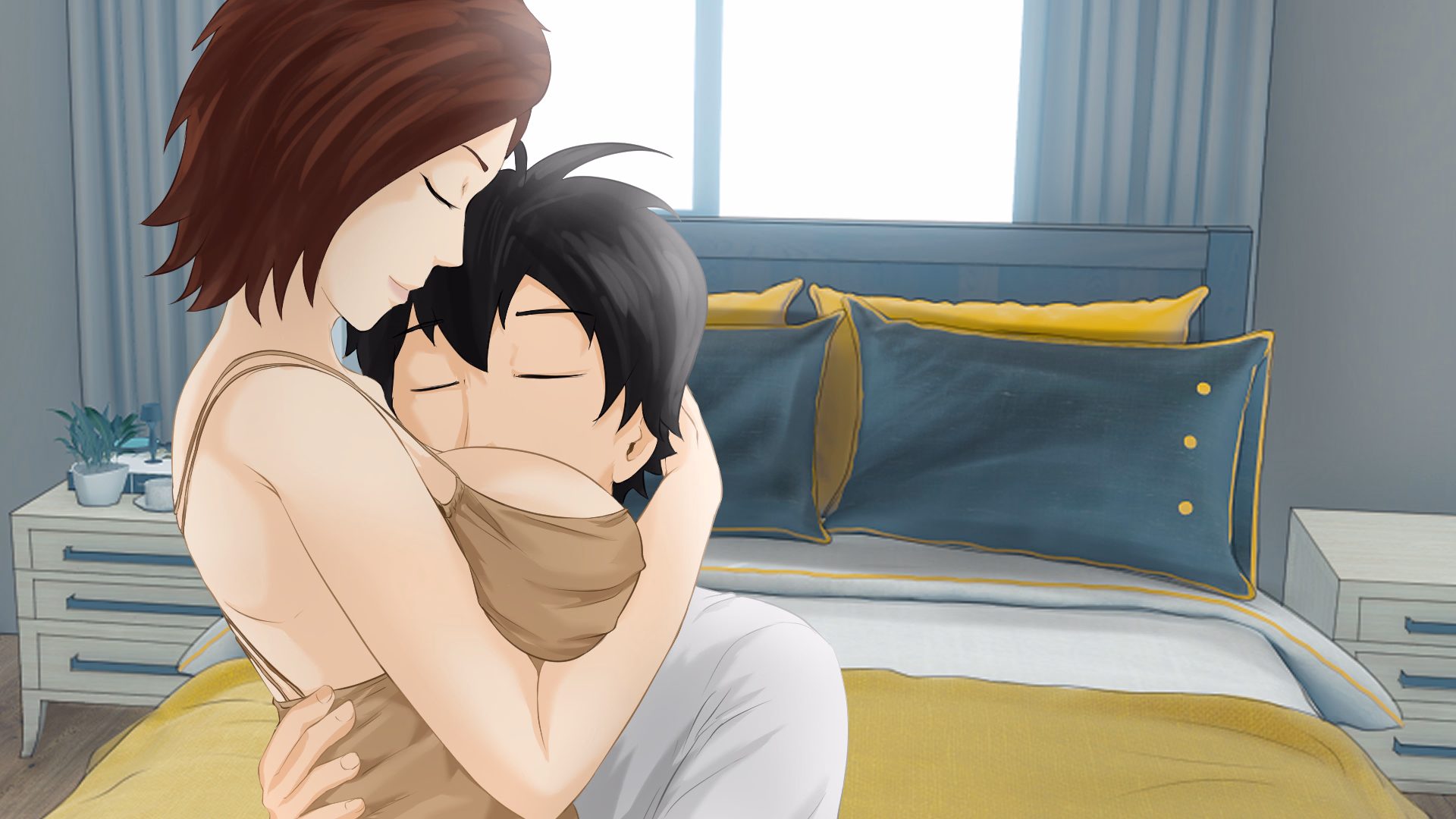 VN Ren'Py Abandoned Family of Goddesses [v0.1] [Ero_Cafe]