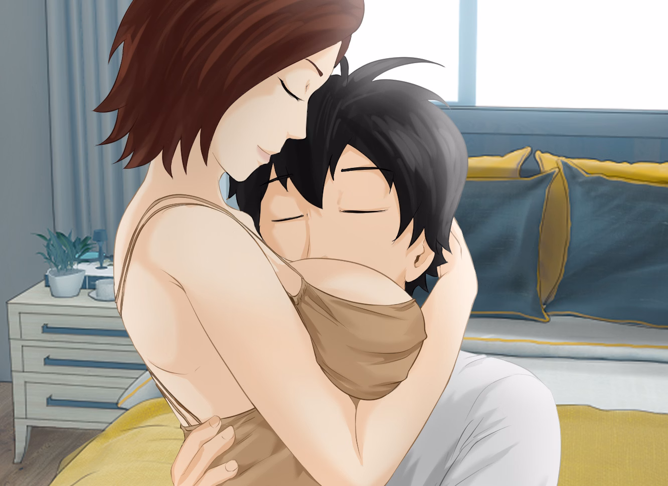 VN Ren'Py Abandoned Family of Goddesses [v0.1] [Ero_Cafe]