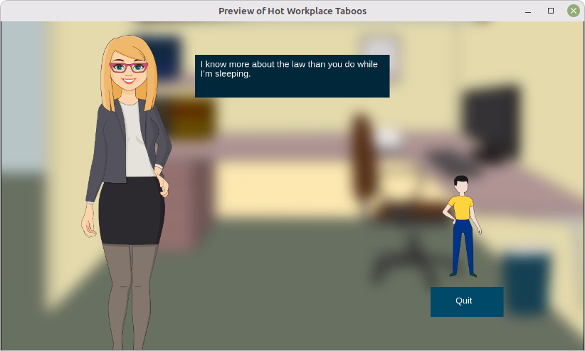 Others Abandoned Hot Workplace Taboos [v0.3.5] [ShadyDeeds]