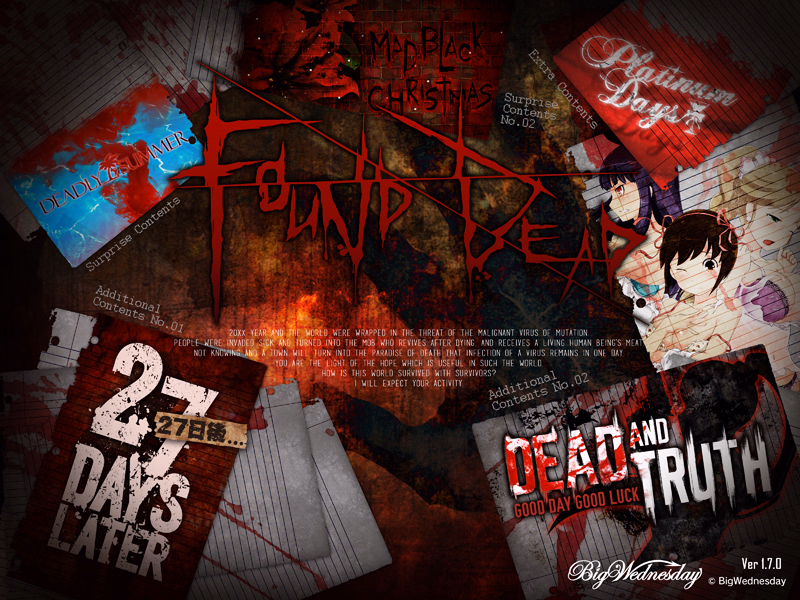 Wolf RPG Completed Found Dead [v1.07] [BigWednesday]