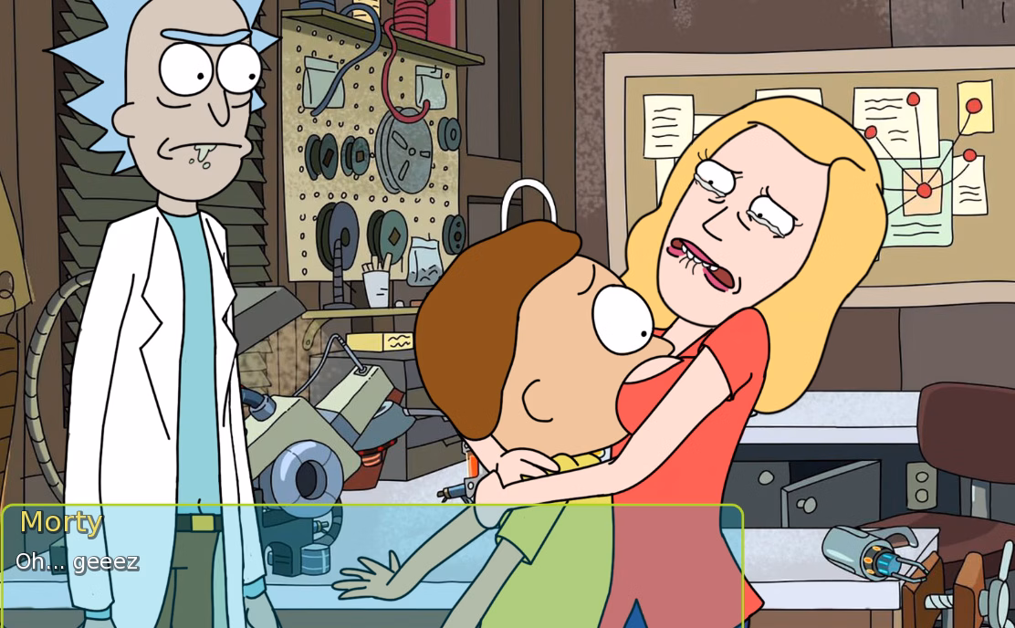VN Ren'Py Rick and Morty - The Perviest Central Finite Curve [v3.8] [Ormuz89]
