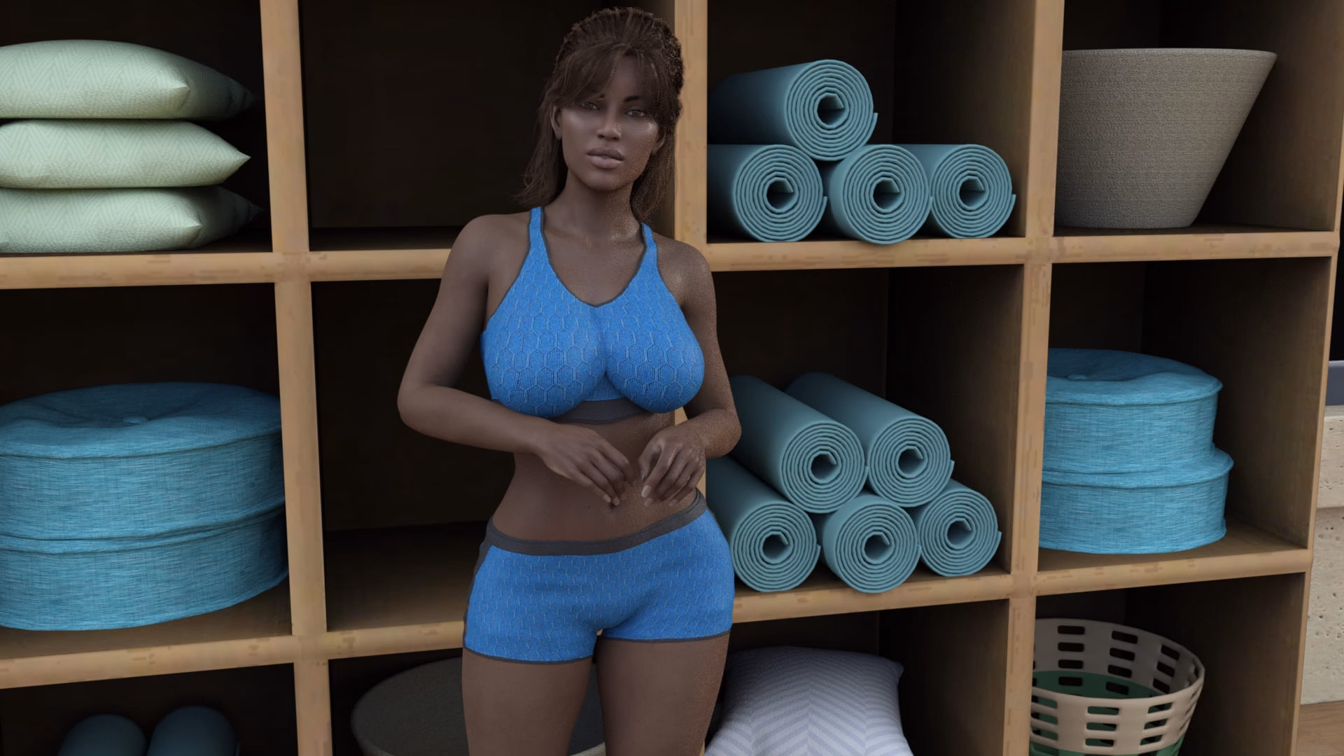 VN Ren'Py Abandoned Paradise with Black Beauties [v0.02] [OnlyGoodGames]