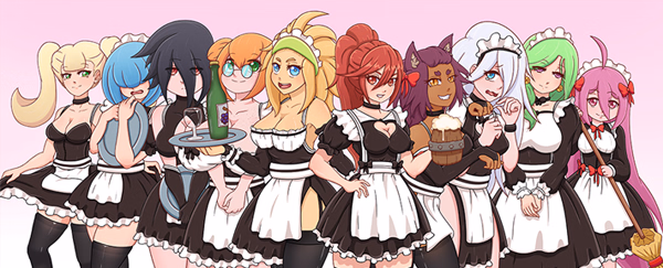 Unity Completed Maid Idle [v1.0] [Phracassado]