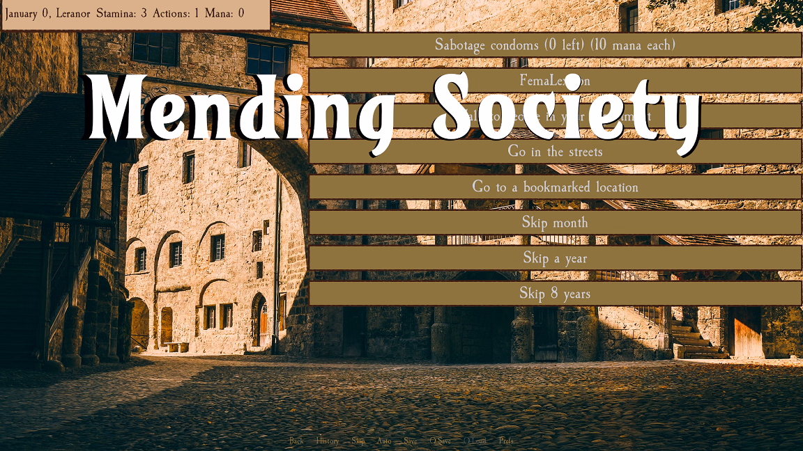 Ren'Py Abandoned Mending Society [v0.4.0] [Itamus]
