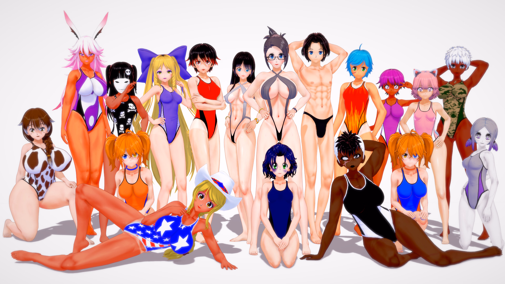 VN Ren'Py Completed NSFW: Natural Selection Female Wrestling [Final Deluxe] [NSFW Gamer]