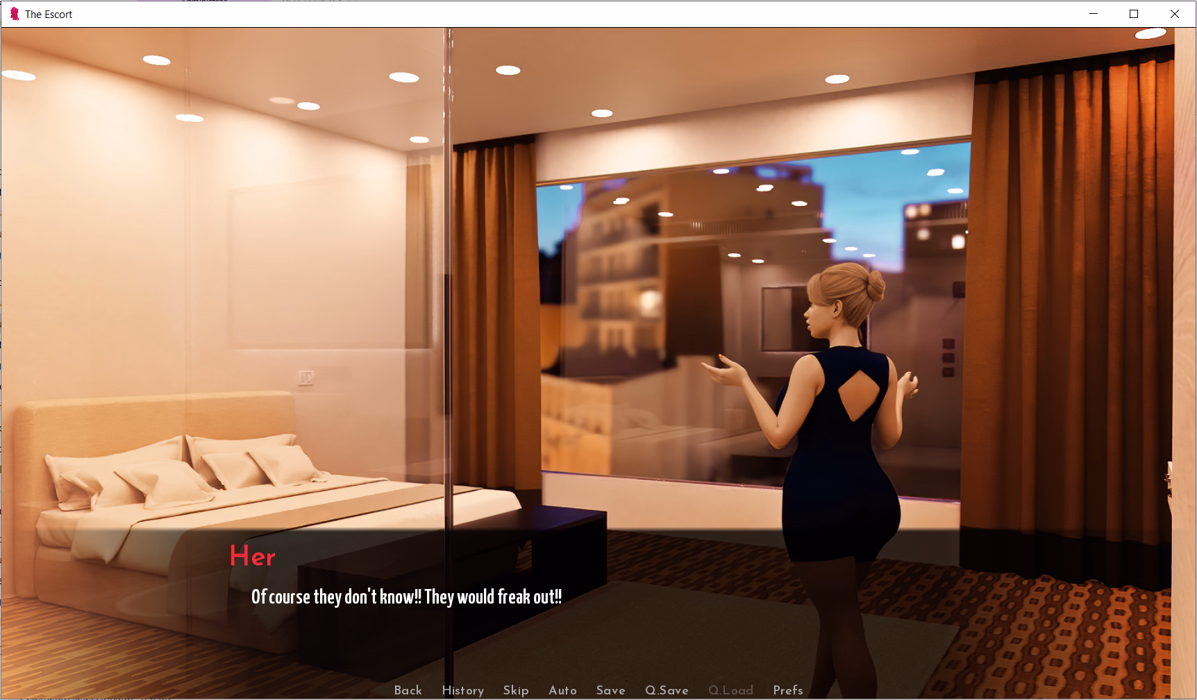 VN Ren'Py Completed The Escort [Final v1.01 SE] [DrFronkonstinMD]