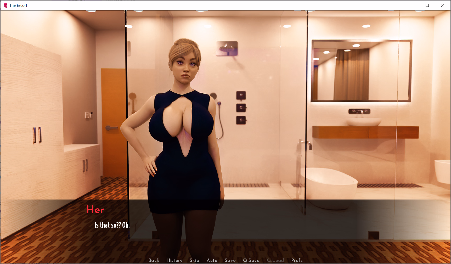 VN Ren'Py Completed The Escort [Final v1.01 SE] [DrFronkonstinMD]