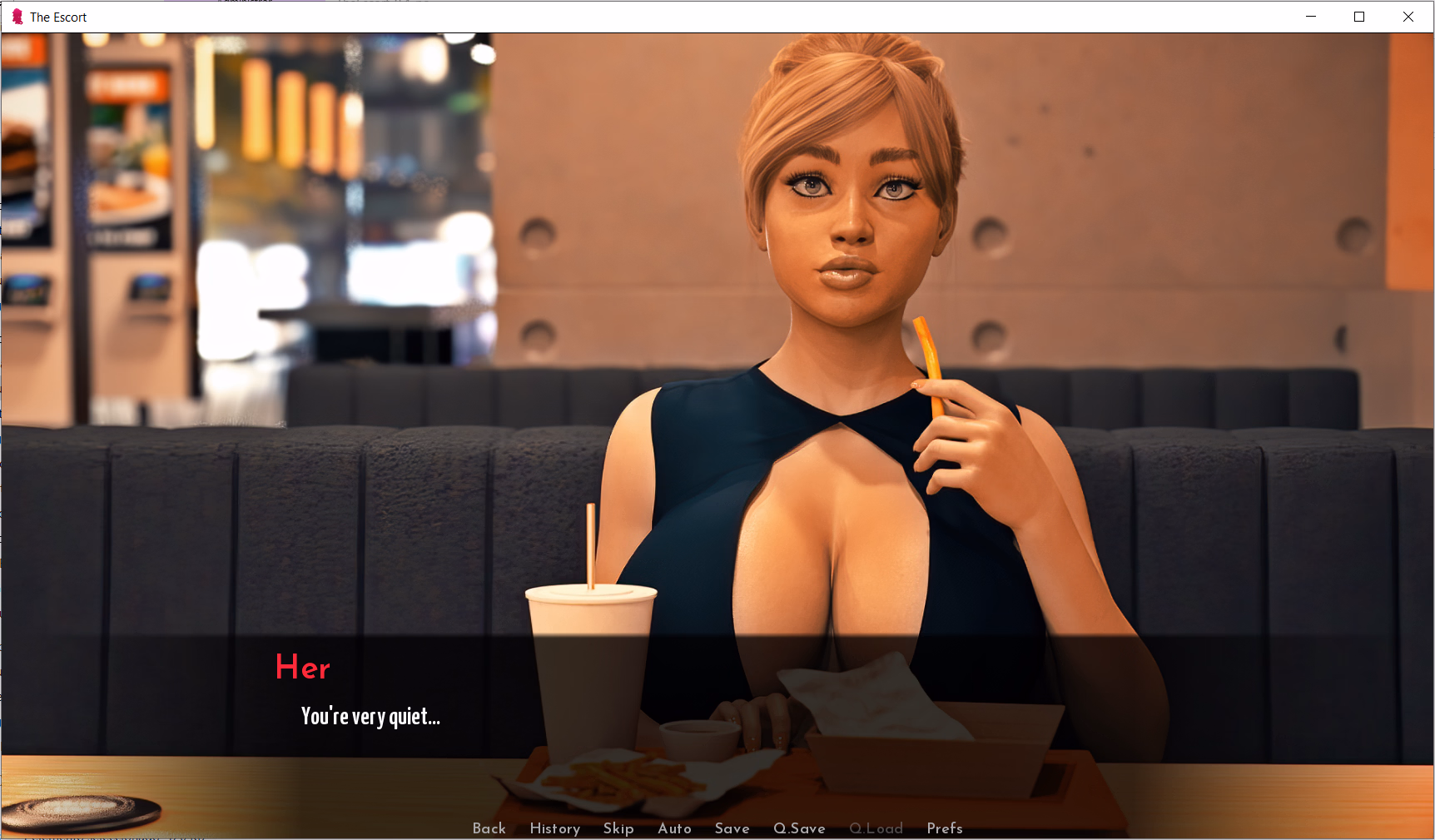 VN Ren'Py Completed The Escort [Final v1.01 SE] [DrFronkonstinMD]