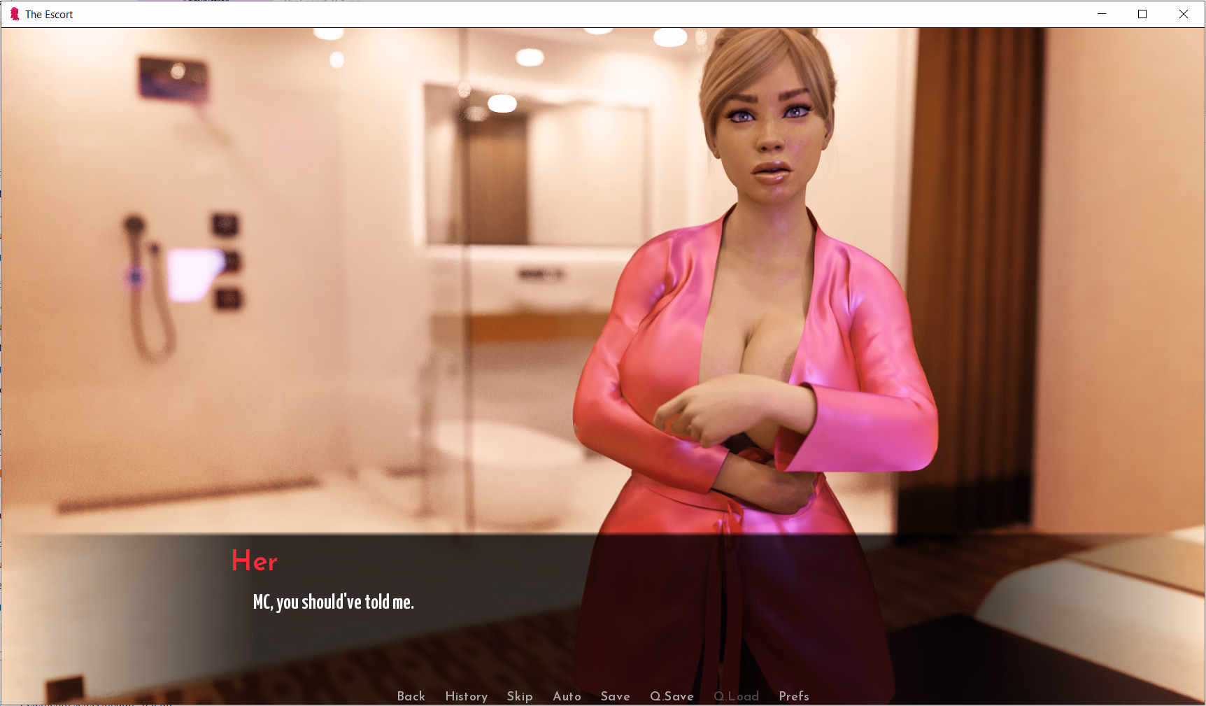 VN Ren'Py Completed The Escort [Final v1.01 SE] [DrFronkonstinMD]