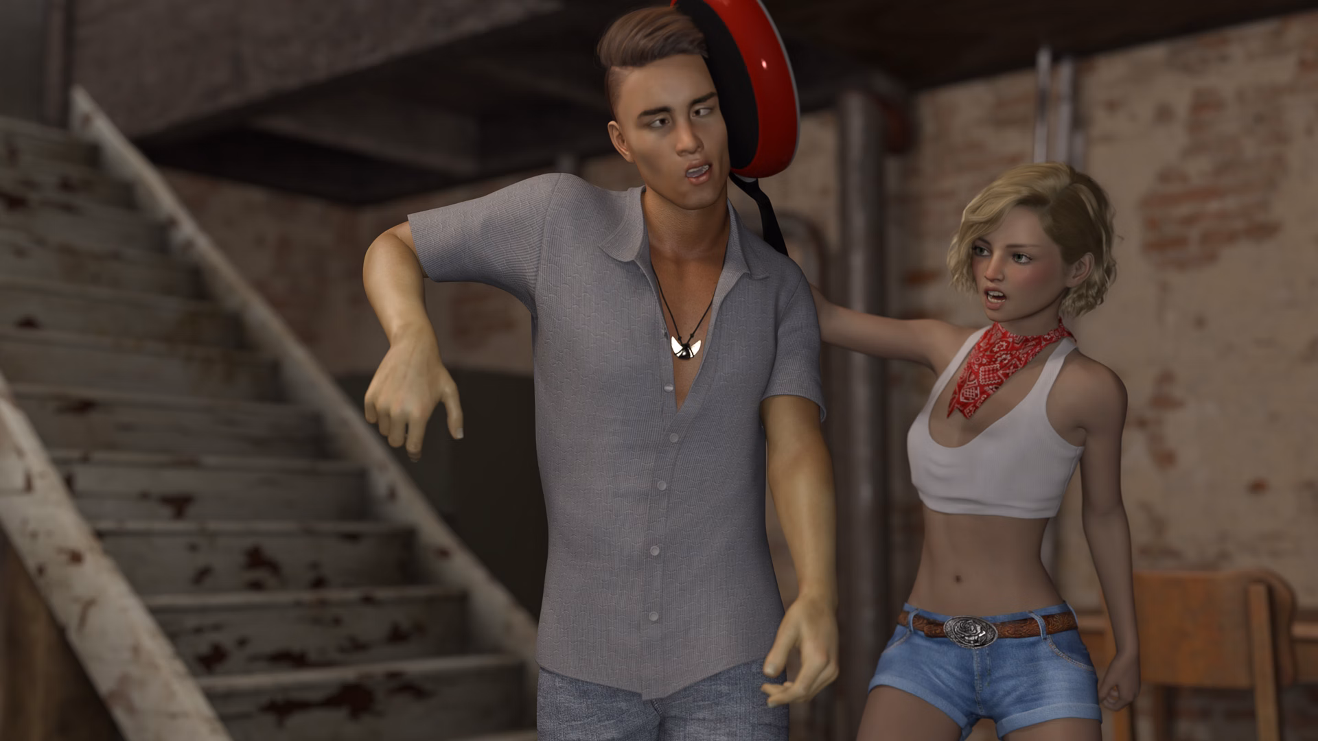 VN Ren'Py Abandoned Inertia [v0.35] [Dob3D]