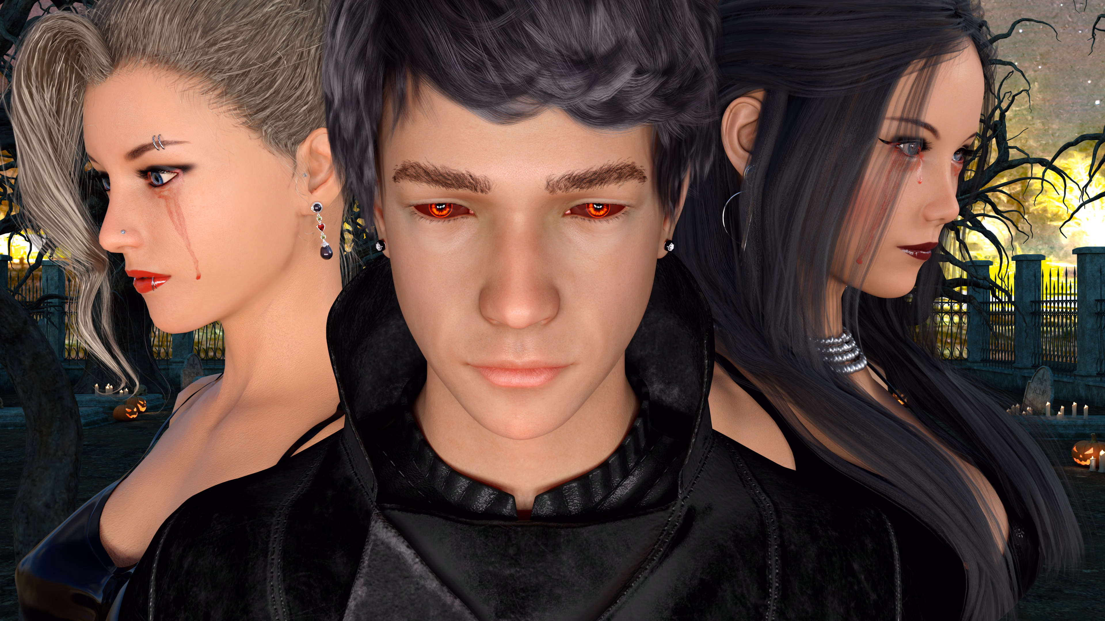 VN Ren'Py Abandoned Welcome to Hell - The Vampire Chronicles [Remastered v0.2.0] [NoobPRO Games]