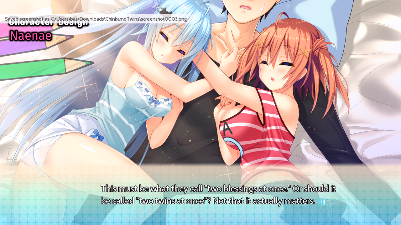 VN Ren'Py Completed Chinkamo Twins! [Final] [milimili:AMUSE CRAFT EROTICA]
