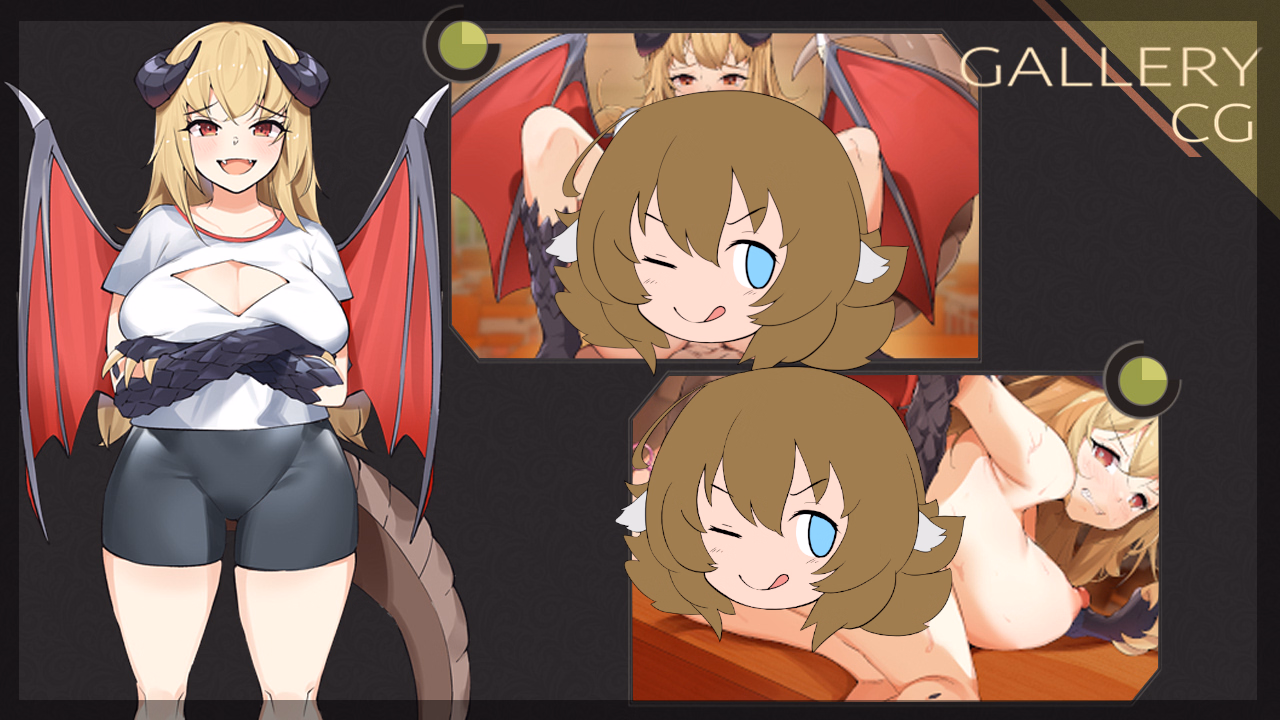 VN Ren'Py Completed Slay the Dragon! The Fire-Breathing Tyrant Meets Her Match! [Steam EX] [Outis Media]
