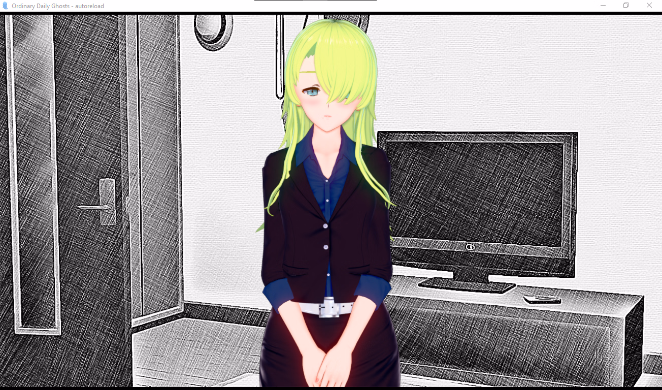 VN Ren'Py Abandoned Ordinary Daily Ghosts [S1 E1 v0.9] [nudaludo]