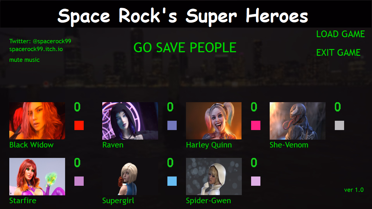 Others Completed Space Rock's Super Heroes [v1.0] [Space Rock99] download