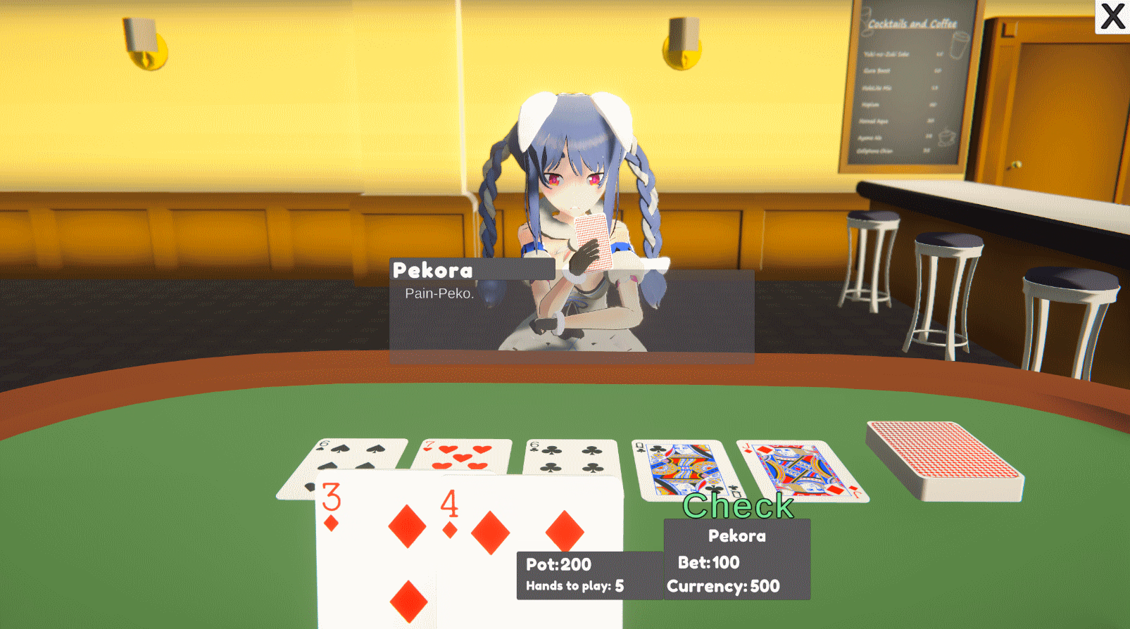 Unity Abandoned Anime Girl Casino [v0.1] [Garen Games]