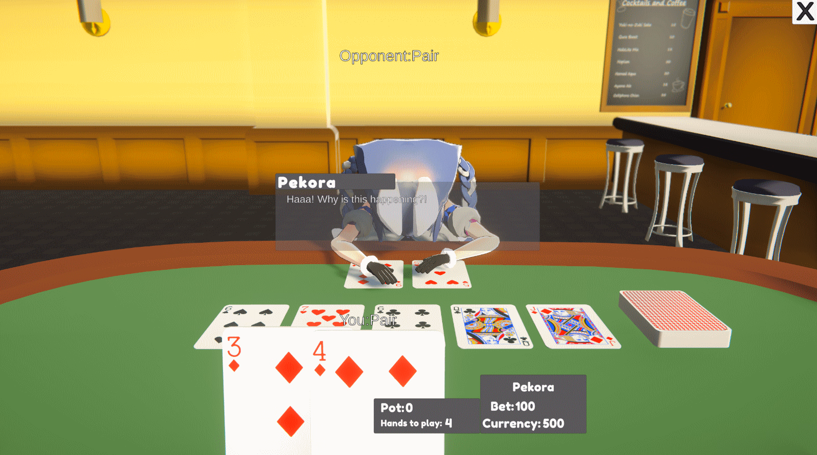 Unity Abandoned Anime Girl Casino [v0.1] [Garen Games]