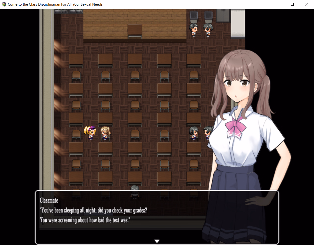 RPGM Completed Come to the Class Disciplinarian For All Your Sexual Needs! [v1.09] [Tatsumian]