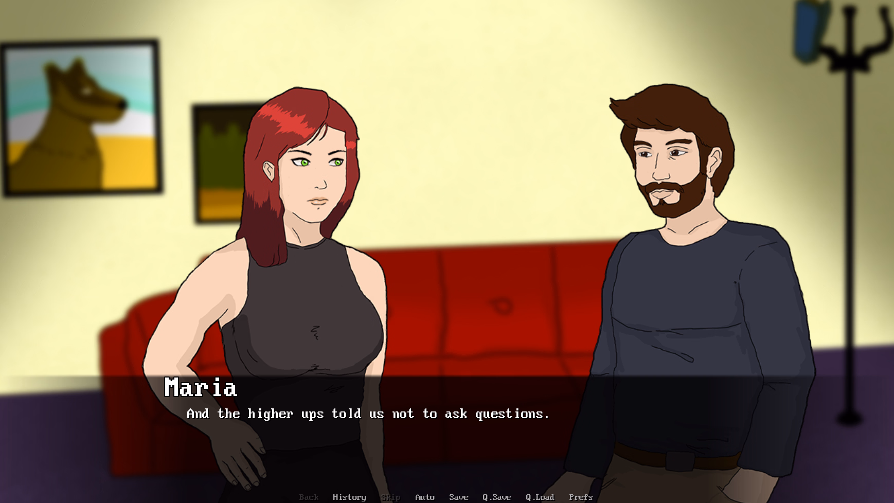 Ren'Py Abandoned A Skinwalker Fantasy [v0.14a] [TheSkinFlayer]