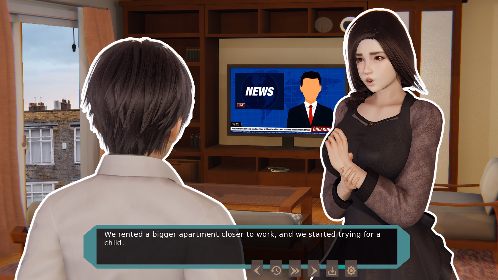 VN Ren'Py Completed Lesson from Neighbor SM [v2.0] [Sinccubus]