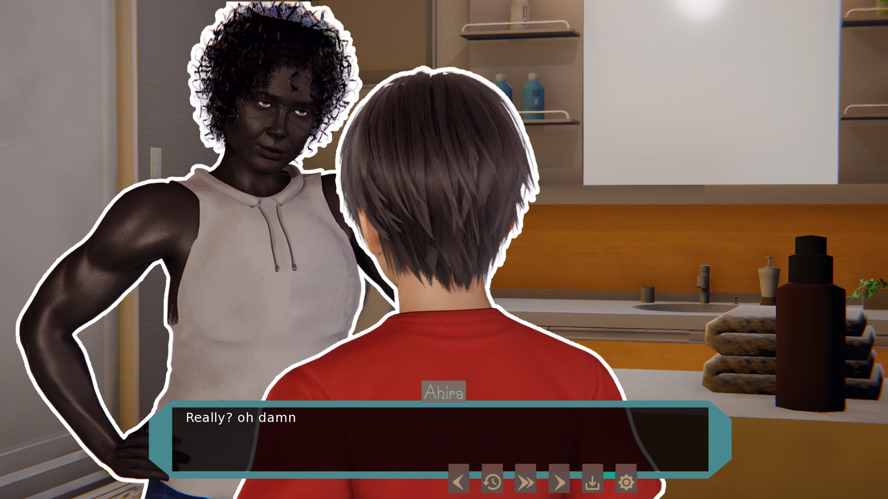 VN Ren'Py Completed Lesson from Neighbor SM [v2.0] [Sinccubus]