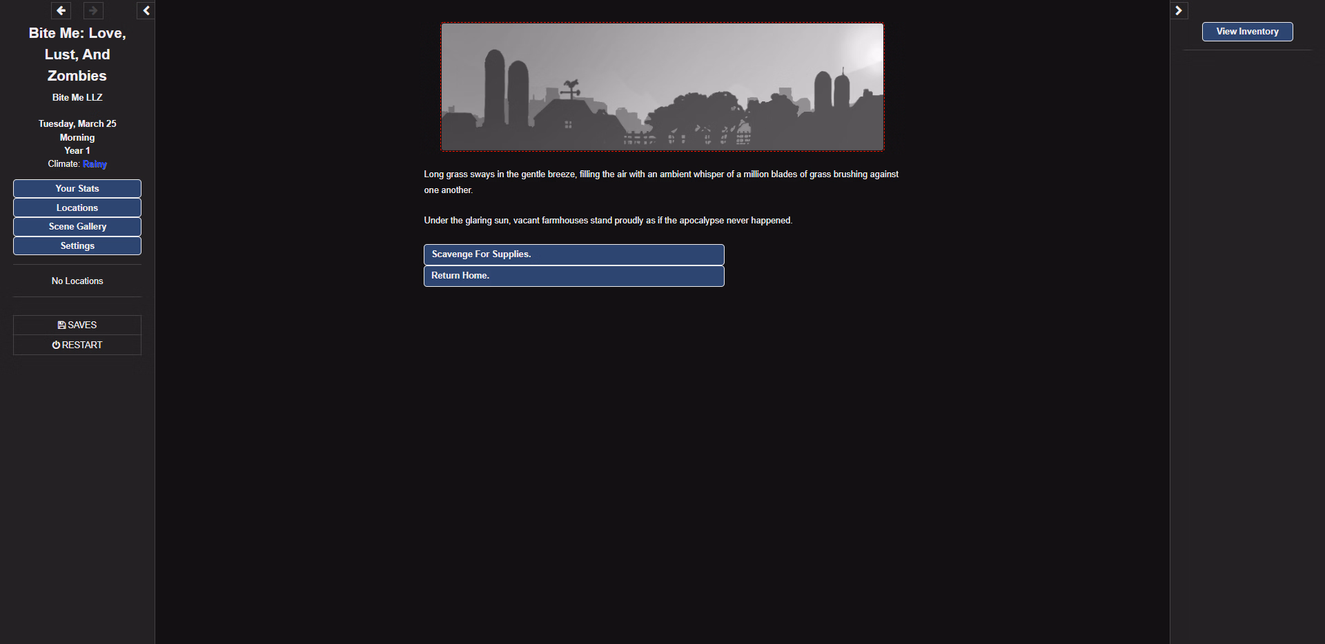 HTML Abandoned Bite Me - Love, Lust, and Zombies [vA13 Cheat] [Bite Me LLZ]