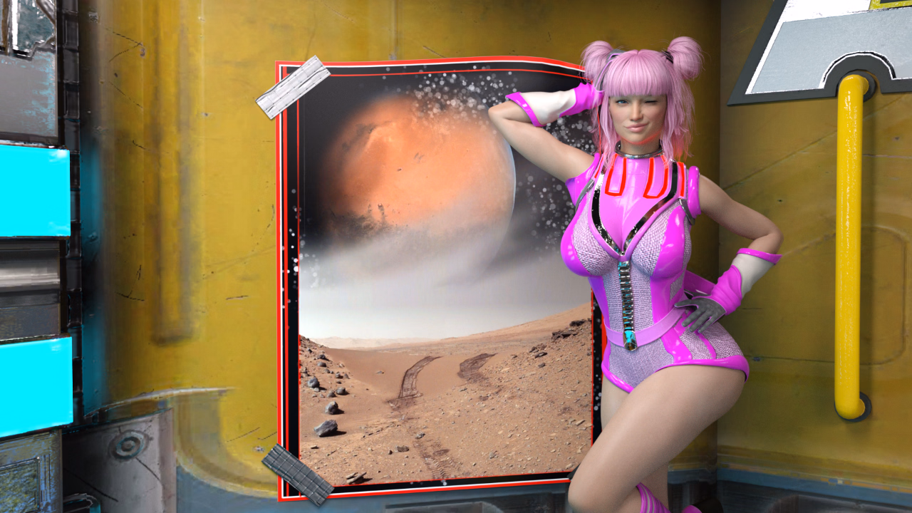 VN Ren'Py Abandoned Space Ranger Kimmi! [Ep.01 Act 2] [LordSheep]