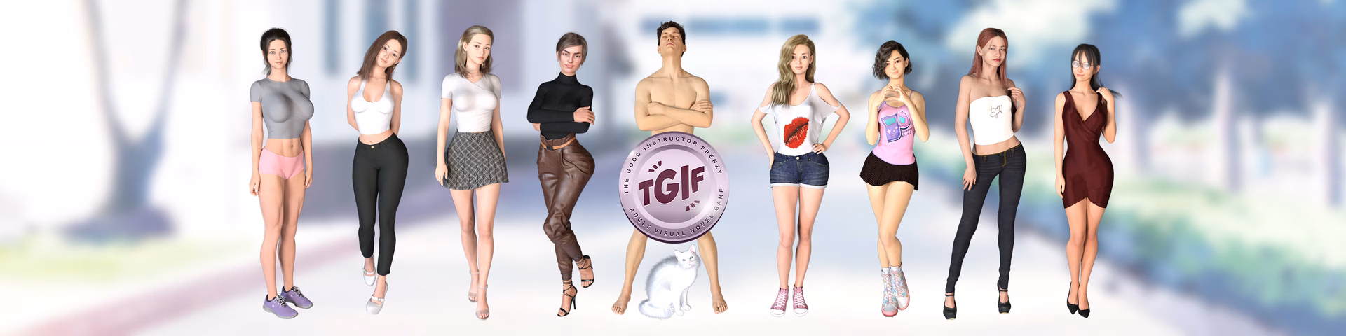 VN Ren'Py The Good Instructor Frenzy [v3.60 Elite] [LovelyBone Productions]