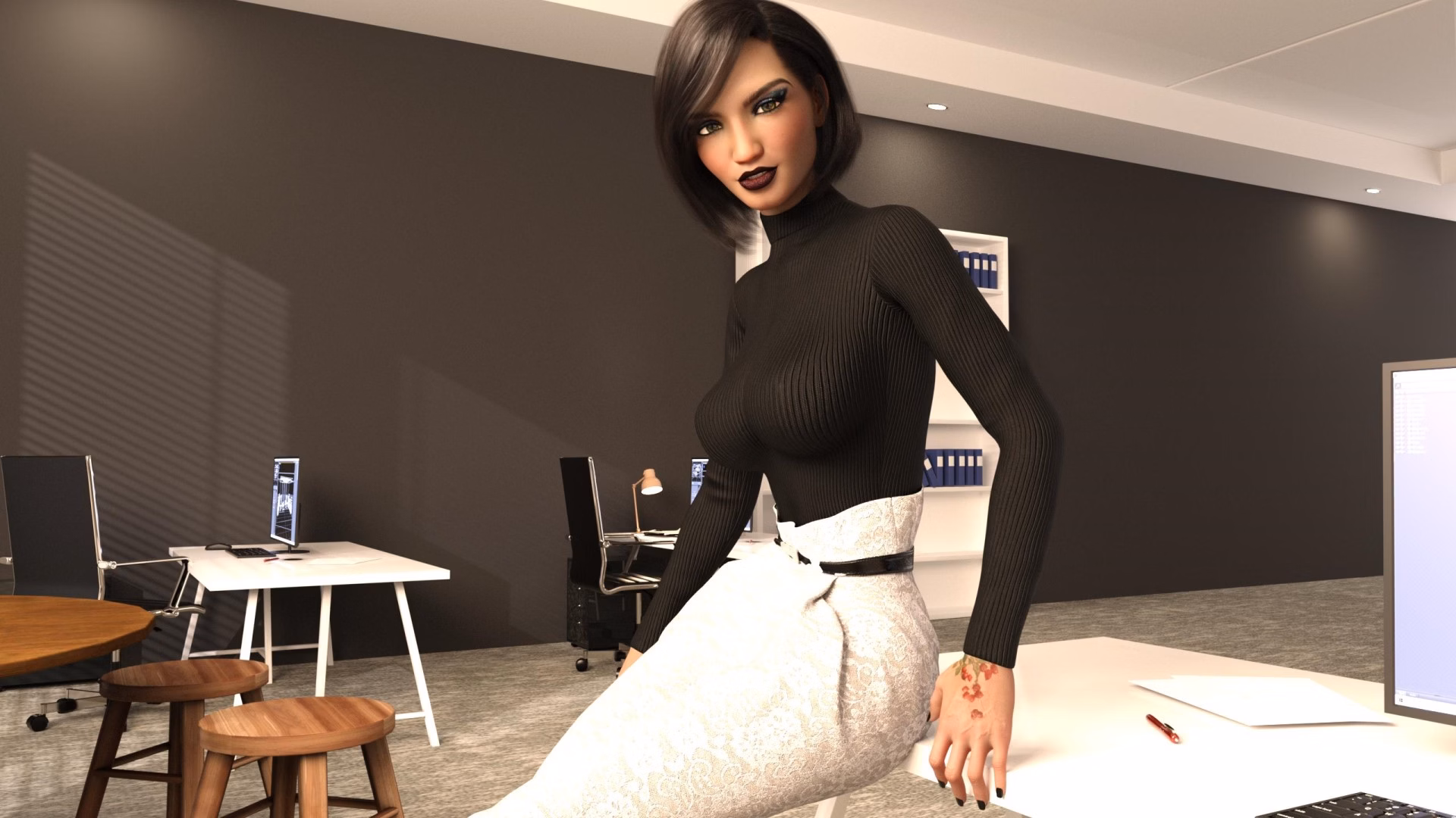 VN Ren'Py Abandoned Law of Attraction [S1 Ep. 1-6] [Cherrylicious Studios]