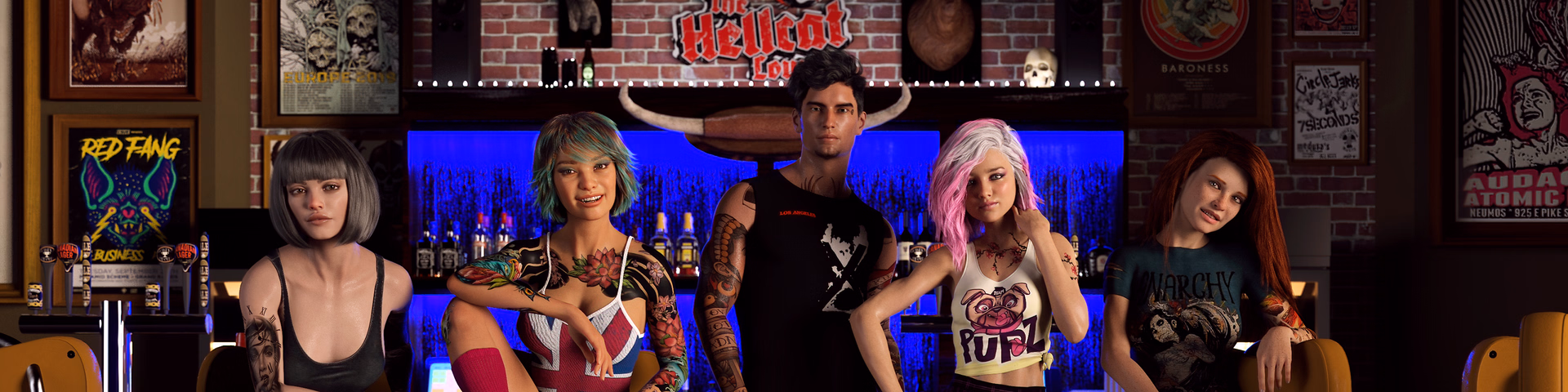 VN Ren'Py Abandoned The Hellcat Lounge [v0.3.67] [Wilson Wonka] download