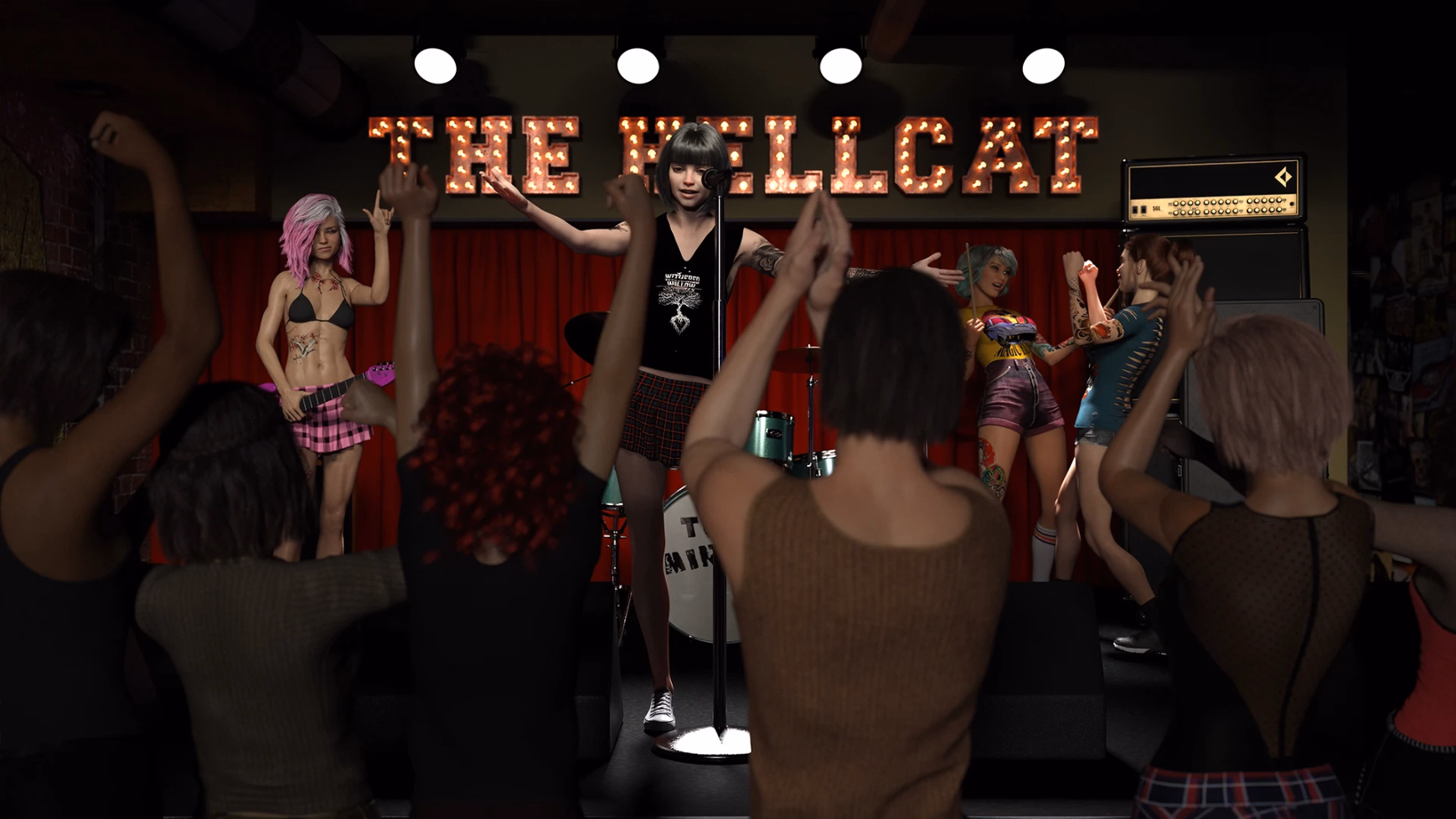 VN Ren'Py Abandoned The Hellcat Lounge [v0.3.67] [Wilson Wonka]