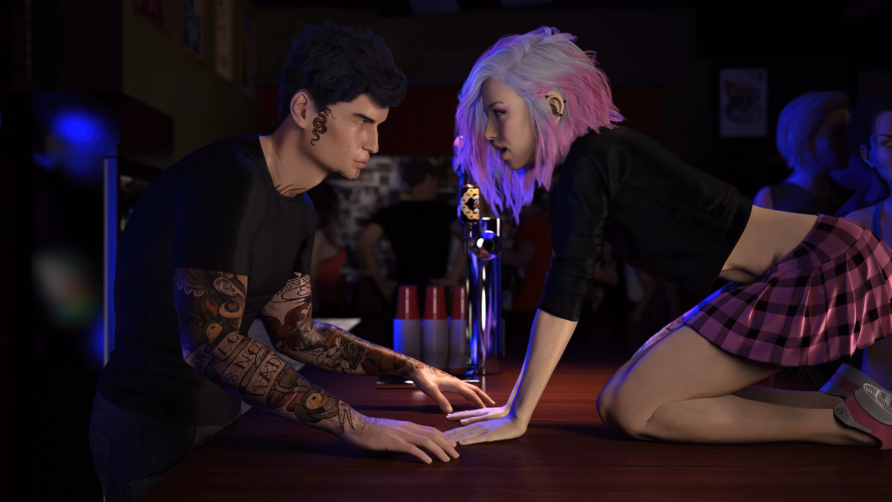 VN Ren'Py Abandoned The Hellcat Lounge [v0.3.67] [Wilson Wonka]