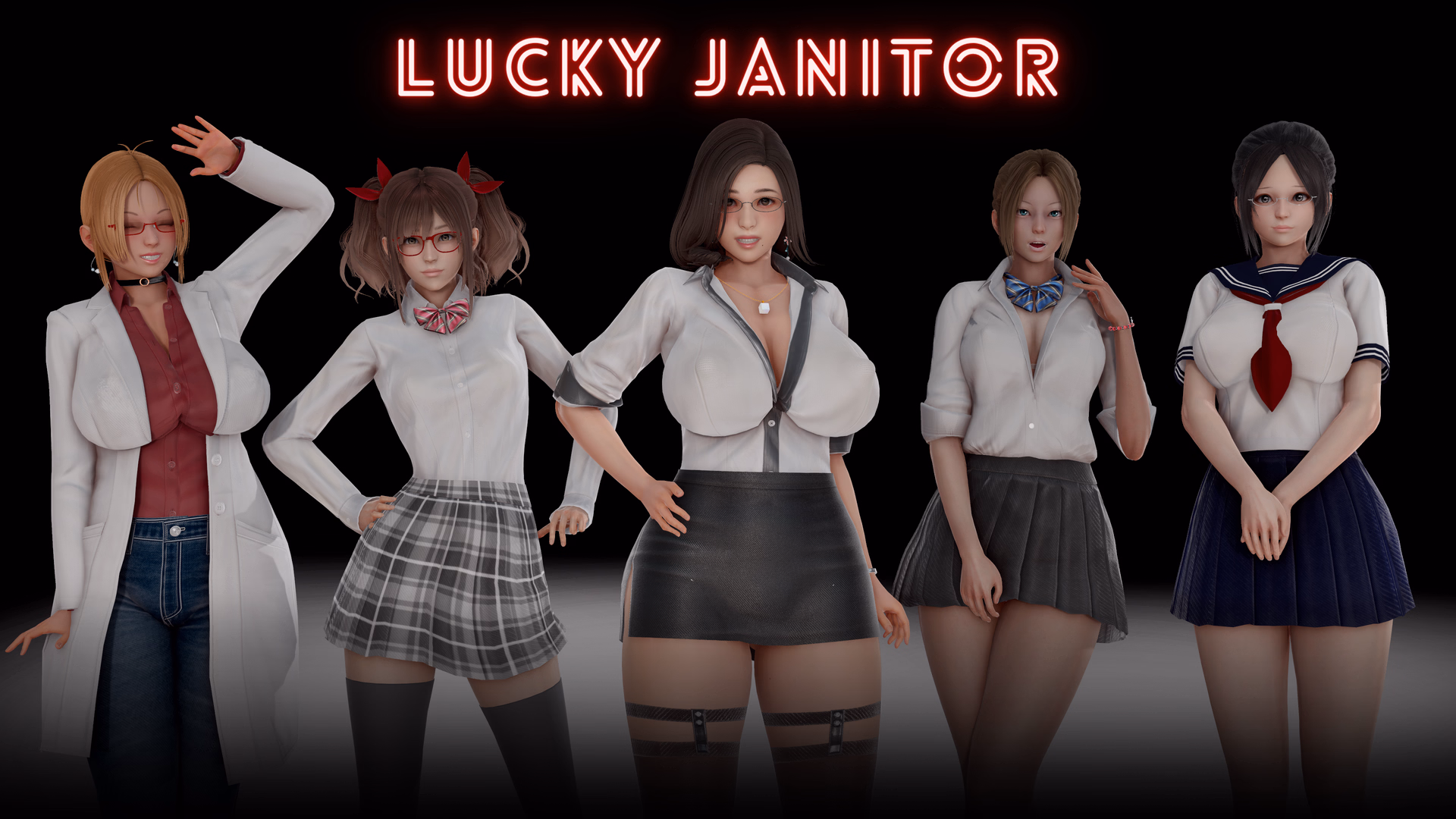 VN Ren'Py Completed Lucky Janitor [Final] [Rean] download