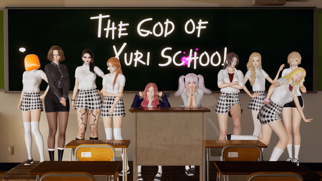 VN Ren'Py Abandoned The God of Yuri School [Ch1 v0.3.1] [Wer0]