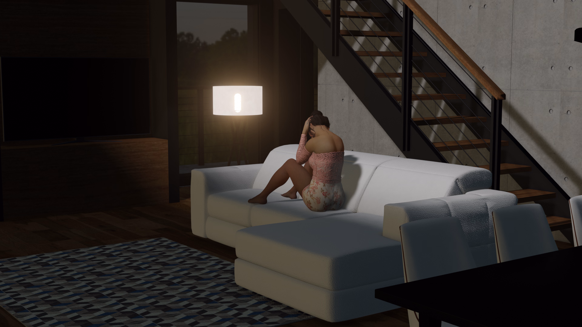 Ren'Py Abandoned Live Your Dream [v0.1.0] [SantsStudio]