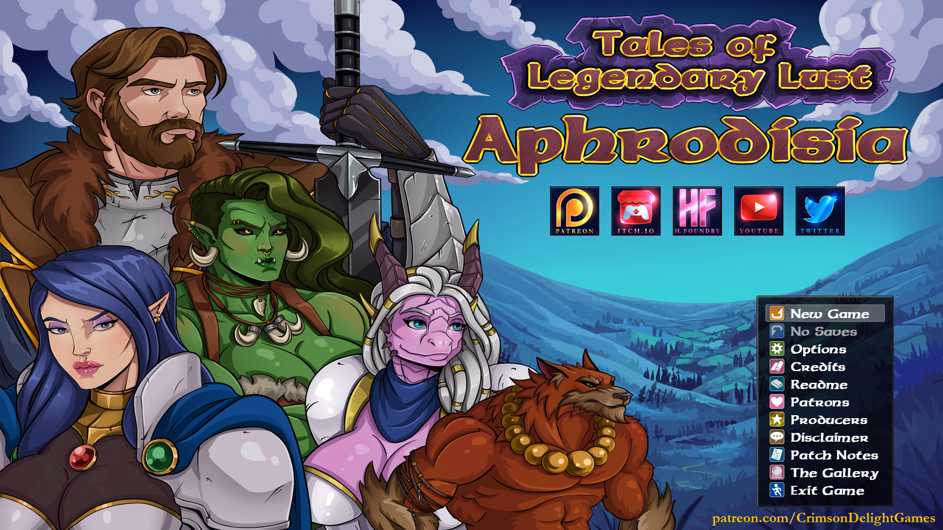 RPGM Tales of Legendary Lust: Aphrodisia [Build 2-N] [CrimsonDelightGames]