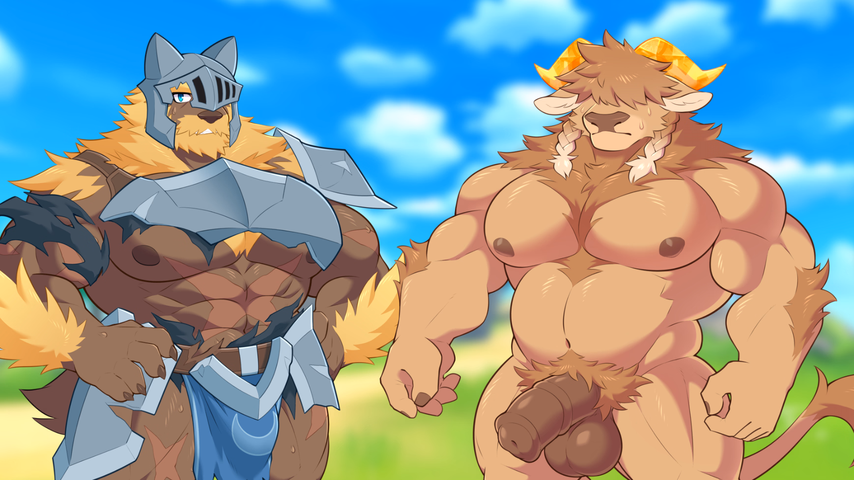 VN Ren'Py Abandoned Hero of Minotaurs [v1.1] [KulPlant]