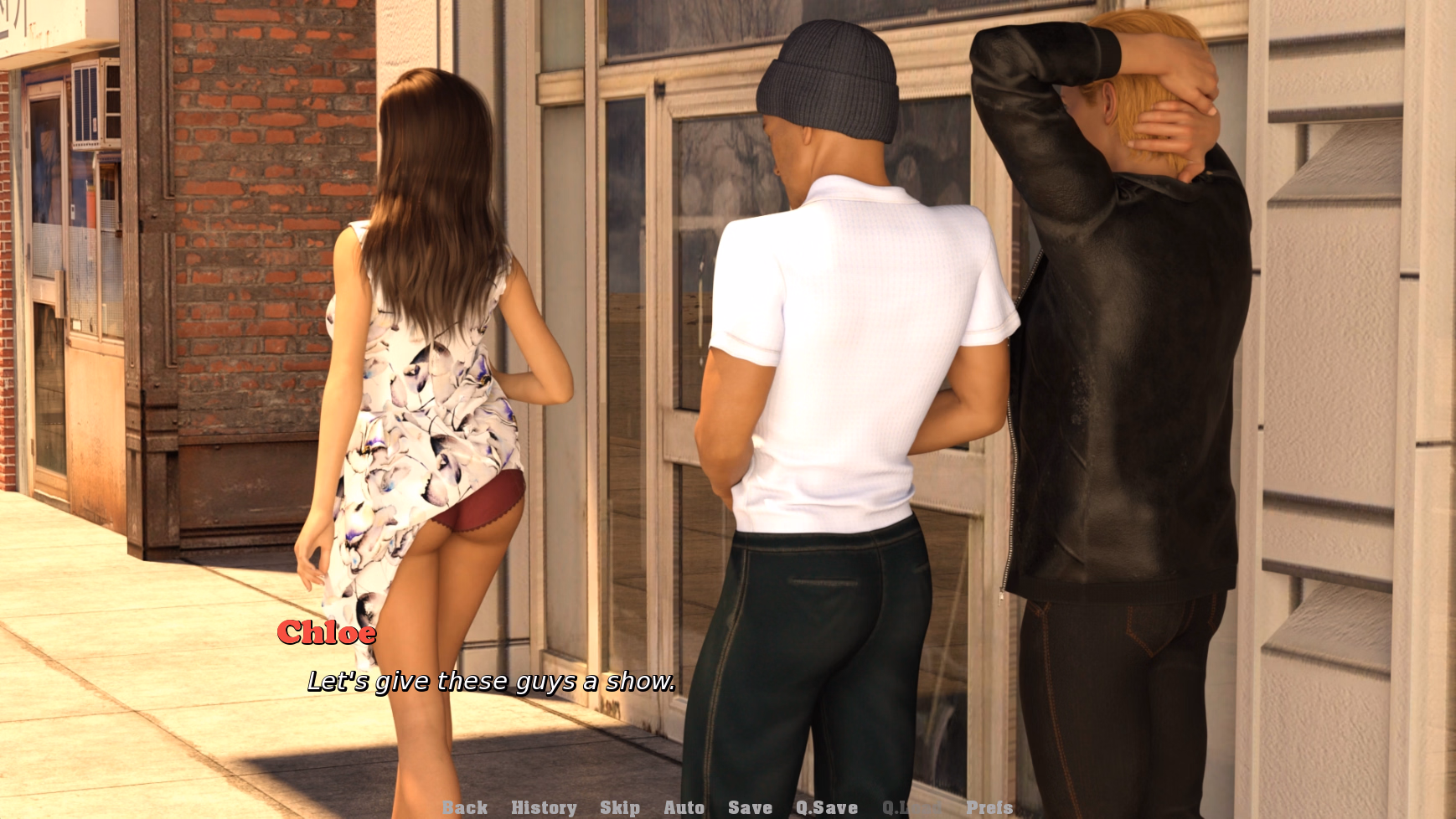 VN Ren'Py Abandoned Chloe [v0.4] [Maks]